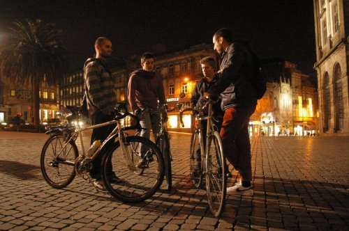 ciclistas urbanos do Porto