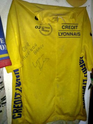 Yellow Jersey Armstrong