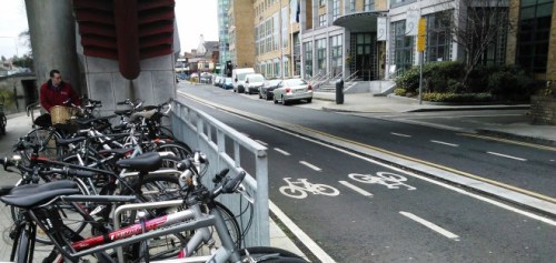 Jardim das bicicletas