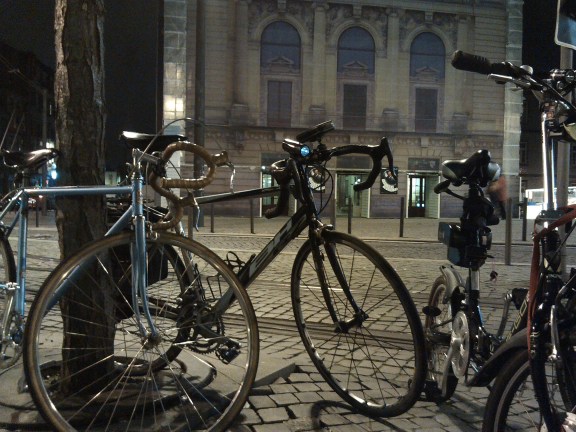 Praça da Batalha - Massa Critica Porto, 28 Fevereiro 