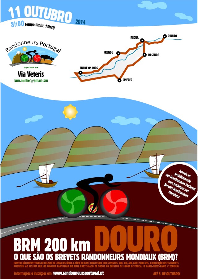 Cartaz Douro Randonneurs