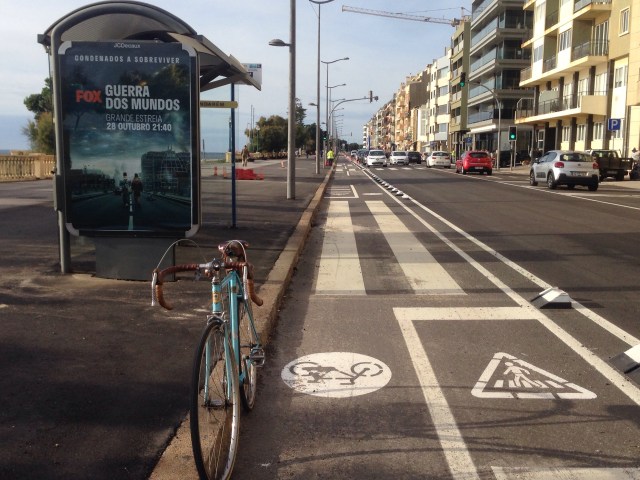 nova ciclovia da Foz